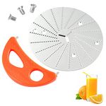 Orange Crescent Tool With Replacement Blade Compatible with Jack Lalanne Power Juicer Replacement Accessories