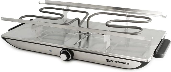 Swissmar Geneva 8-Person Raclette Grill – Non-Stick Party Grill