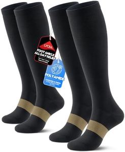 RUIXUE Compression Socks Women Men, All-Day Comfort 20-30mmHg Circulation Support for Nurse Travel Flying Daily Running Sports Use