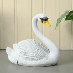 The Decorshed White swan, Big swan for Making Your Garden Beautiful, for Home Decor