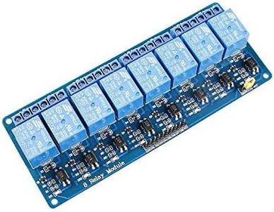 SunFounder 5V 8 Channel Relay Shield Module for Arduino R3 2560 1280 ARM PIC AVR STM32 Raspberry Pi 3, 2 Model B & B+