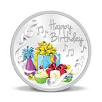 Precious Moments 10 Gram Birthday Silver Coin with Gift Box BIS Hallmarked 999 Pure by ACPL