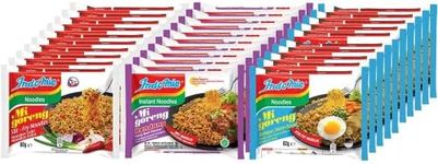 Indomie Instant Noodles, Custom 30-Pack / 3 Flavours x 10 Packets, 75-85g Each/Choose Your Flavours