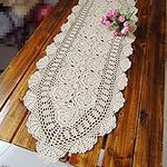 Damanni Oval Cotton Handmade Croche