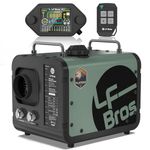 LF Bros Diesel Heater 5 KW- 12V/220V-240V Air Diesel Parking Heater with Plateau Mode, Come with Timer LCD Display Remote Control, Night Heater Diesel for Campervan Garage Workshop