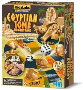 4M KidzLabs Gamemaker Egyptian Tomb Dig & Play Board Game