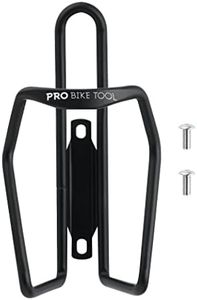 PRO BIKE TOOL Bike Water Bottle Holder, Lightweight, Strong Aluminum Bicycle Water Bottle Cage in a Modern Tubular Design, Bike Bottle Holder for Road and Mountain Bikes (MTB) - Universal Bottle Cage