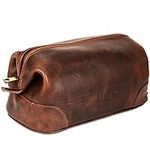 HLC Leather Toiletry Bag for Men - 