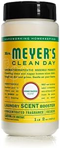 MRS. MEYER'S CLEAN DAY Laundry Booster, Pair with Liquid Laundry Detergent Or Detergent Pods, Honeysuckle, 18 oz