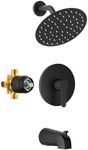 Holispa Tub Shower Faucet, Matte Bl