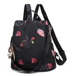 Ray-Velocity Anti Theft Women Backpack Waterproof Fashion Backpack Shoulder Bag for Lady Girl Dailyuse Travel Work School (Butterfly)