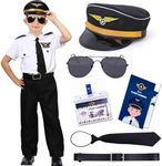 Tacobear Pilot Costume for Kids Boy