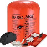 BotaBay 4 Ton Off-Road Exhaust Air Jack 8800lbs Lifting Capacity Inflatable Soft Jack 31.5-inch Height, Double Inflatable Systems, for SUV Car Truck Rescue 1000 Denier Nylon Material with Carrying Bag