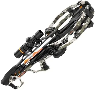 RAVIN R29X XK7 Crossbow Package - High-Performance Compact Bow with Helicoil Technology, Silent Crank, and 100-Yard Speed Lock Scope - 450 FPS - Kings XK7 Camo - Pre-Assembled for Archery & Hunting