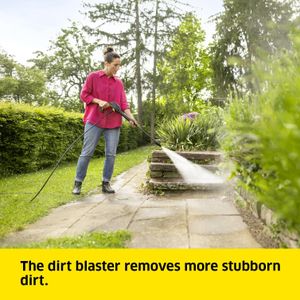Kärcher K 3 Horizontal Pressure Washer – 120 Bar, 380 l/h, Dirt Blaster