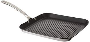 Viking Culinary Viking Contemporary Quantianum, Mirror Finish 3-Ply 11" Nonstick Grill Pan, Cream