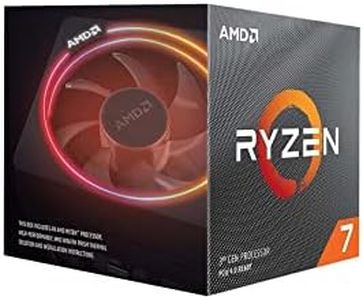 AMD Ryzen 7 3700X 3.6 GHz 8-Core/16 Threads AM4 Processor with Wraith Prism Cooler, 100-100000071BOX