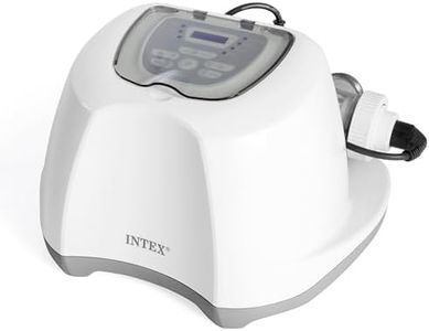 Intex 26668 – Krystal Clear Salzwassersystem, für Filterpumpe 2650-12112 L/h, für kleine Pools bis zu 26500 L, Kunststoff, Weiß