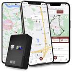 SafeTag Mag – Rechargeable Magnetic GPS Tracker, Car, Van, Motorbike, Caravan, etc. 34-195 Countries, 90 Day Standby, Real Time Tracking and Notifications, 7 Day Free Trial+SIM Included, UK Company