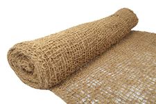 Wacredo Embankment Mat, Shore Mat, Coconut Fibre Mat, Coconut Fabric, Slope Protection, Growth Mat for Pond Edge, Plants, Erosion Protection Mat, 1 x 10 m Roll, 15 x 15 mm (Pack of 1)