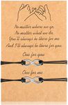 Yafe 2 pcs Pinky Promise Bracelets,