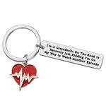 Heartbeat Keychain Gift for Nurse Doctor Cute Keychain Greys Anatomy Fan Gifts Funny Keychain Charms Heartbeat Key Ring Motivational Keychain for Women Surgeon Keychain Gift for Men Funny Nursing Gift