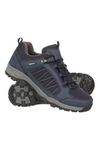 Mountain Warehouse Path Mens Waterproof Outdoor Walking Shoes - Breathable Footwear - Hiking Navy Adult Shoe Size 10