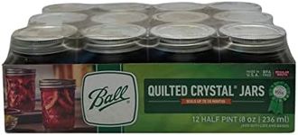 Ball Mason 8oz Quilted Jelly Jars w