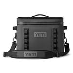 YETI Hopper Flip 18 Large Cool Bag (Charcoal) - ColdCell Insulation & Leakproof Hydrolok Zip - Portable Cooler Bag for Full Days Out - Fits 30 Cans or 12 kg Ice - 3 Year Warranty