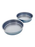 Samuel Groves 6" Round Victoria Sandwich Sponge Cake Tin Pan Twin Pack, Straight Sided, Fixed Base, Superior Double Coated Non Stick, Made in England (6 Inch)