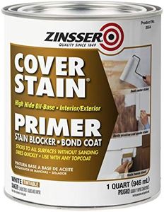 Rust-Oleum 3554 Zinsser High Hide Cover Stain Primer and Sealer, White 32 Fl Oz (Pack of 1)