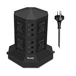 Tower Power Strip Surge Protector 8