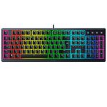 Razer Ornata V3 - Low-profile Mecha-membrane Keyboard with Razer Chroma RGB (Hybrid Mecha-Membrane Switch, Ergonomic Wrist Rest) QWERTY UK Layout | Black