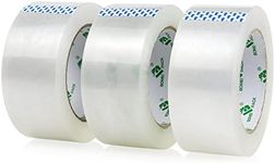 BOMEI PACK Clear Packing Tape, Heav