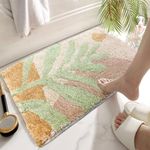 Luxe Home Vegas Kid's Bath Mat (40x60 cm) Bathroom Mat - Sun | Extra Soft and Absorbent Microfiber Bath Rugs, Non-Slip Plush Shaggy Bath Mat, Machine Wash Dry |Bathroom Floor, Door for Room