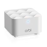 NETGEAR Orbi Mesh WiFi Add-on Satellite (RBS10) - Works with Orbi RBK13, add up to 1,500 sq. ft, speeds up to 1.2Gbps