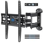 Mounting Dream TV Wall Mount Full Motion for most of 26-55 Inch TV,with Swivel Tilt Articulating Dual Arms up to VESA 400x400mm and 99 LBS MD2379