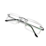 Redex Rimless Rectangle Optical Premium Reading Glasses For Men And Women Reading Power Glasses For Men & Women (Browm) (+1.50, Grey)