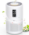 Air Purifiers for Home Large Room up to 1400ft², VEWIOR H13 True HEPA Air Purifier for Bedroom with night light, Fragrance Sponge, Sleep Mode, Timer, Lock, Air Cleaner for Wildfire Smoke Odor Dander