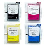 Fink Prefilled Sublimation Ink Cartridge Compatible with Sublijet Sawgrass Virtuoso SG500 and SG1000 Printer, Refillable Sublimation Ink Cartridge