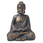 Glitzhome MGO Meditating Buddha Sta