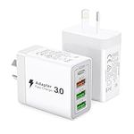 40W USB-C Fast Wall Charger,Durable