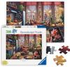 Ravensburger Cozy Boho Studio Puzzle - Large Format 500 Piece Jigsaw | Vibrant, Glare-Free Imagery | Perfect Interlocking Fit | Ideal for Adults