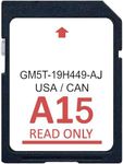 A15 Navigation SD Card 2024 GPS Map Update, Latest Version GPS SD Map Card for Ford Lincoln, GM5T-19H449-AJ, USA Canada Maps