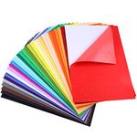 Caydo 30 Pieces 30 Colors Adhesive Back Felt Sheets Fabric Sticky Back Sheets, 21 cm x 30 cm(A4 Size), Self-Adhesive, Multi-Purpose for Art and Craft Making