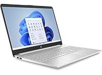 HP 15.6" Full HD Laptop PC Intel Celeron Quad Core, 4GB RAM, 128GB SSD, Windows 11 in S Mode, Natural Silver, with Microsoft Office 365 Personal 12 months included