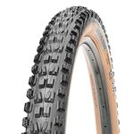 Maxxis Minion DHF 29x2.60WT 60TPI Folding Dual Compound EXO/TR/Tanwall Tyre, Brown, blackone