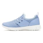 Hush Puppies Women's Good Bungee 2.0 Sneaker, Blue, 8 UK