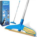 PetLovers Mega 52" Telescopic Carpet Rake & Pet Hair Removal Broom - Adjustable Rake for Carpet, Rugs, & Stairs - Ergonomic Handle & Extra Wide Head for Quick Pet Hair Pickup