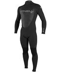 O'Neill Wetsuits Men's Epic 4/3 Back Zip Full Wetsuit, Black, X-Large